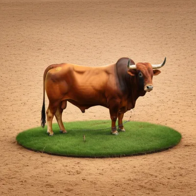 Illustration bull - Image 1