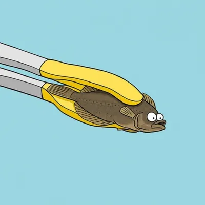 Illustration tongs - Image 1