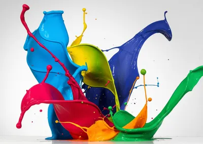 Illustration splattering