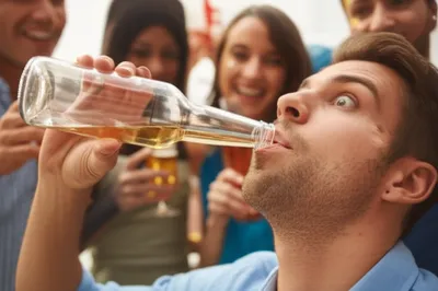 Illustration chugalugged