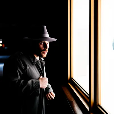 Illustration suspiciously - Image 1