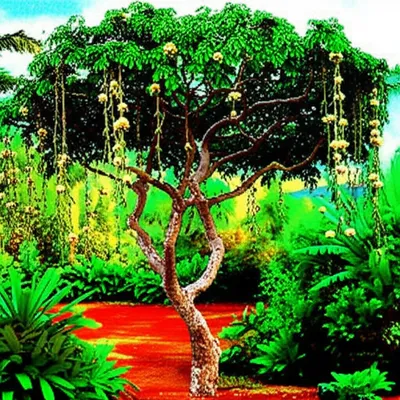 Illustration sandalwood