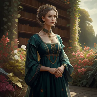 Illustration lady - Image 1