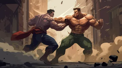 Illustration brawler - Image 1