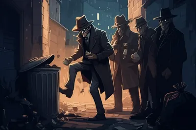 Illustration scums - Image 1