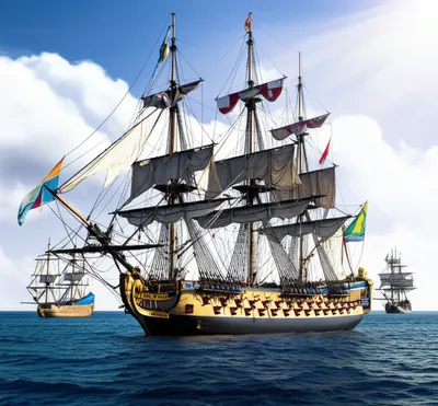 Illustration admiral - Image 1