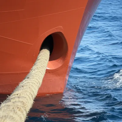 Illustration hawsehole - Image 1