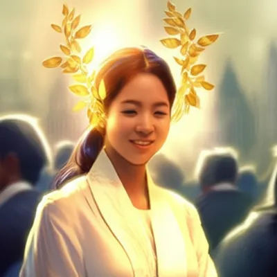 Illustration laureled - Image 1