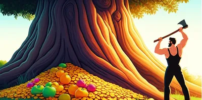 Illustration axe - Image 1