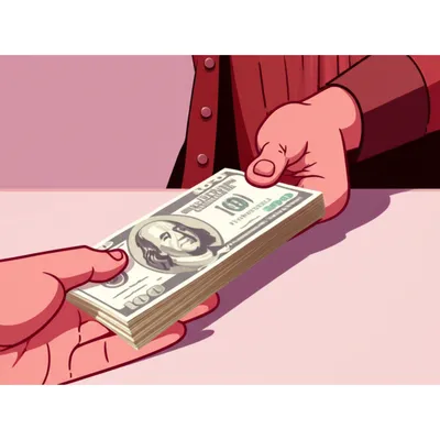 Illustration shortchanging - Image 1