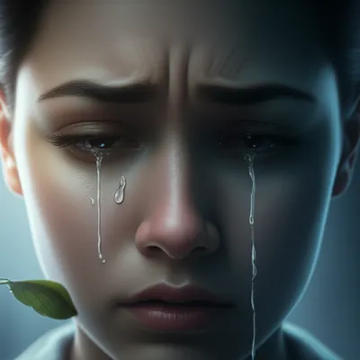 Illustration cry - Image 1