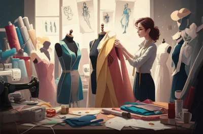 Illustration modiste