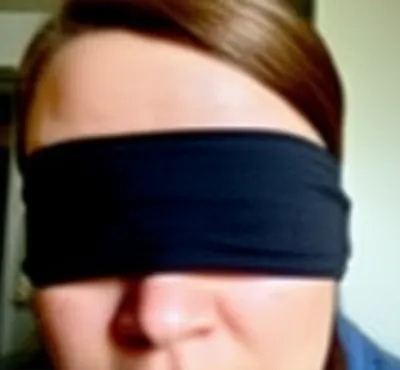 Illustration blindfold - Image 1