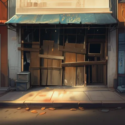 Illustration shuttered - Image 1