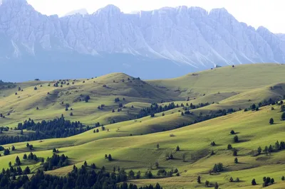 Illustration foothills