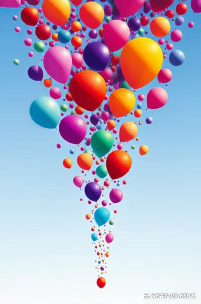 Illustration balloons - Image 1