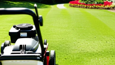 Illustration mowing - Image 1