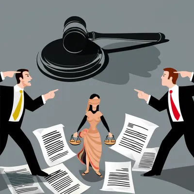 Illustration litigate - Image 1