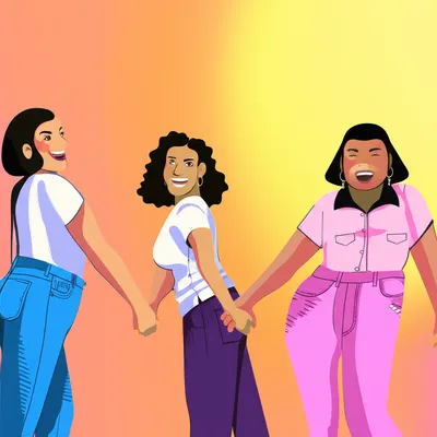 Illustration sisterhood