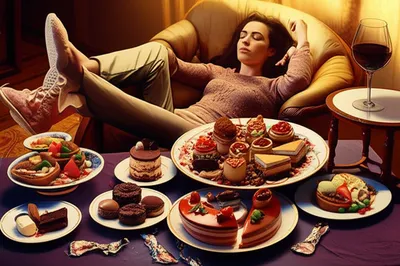 Illustration indulge - Image 1