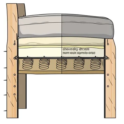 Illustration upholstered