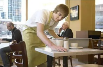 Illustration busboy - Image 2