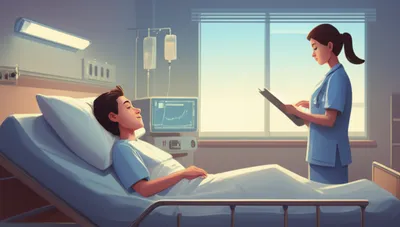 Illustration hospitalization