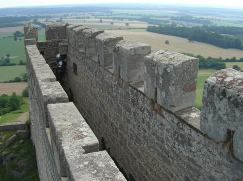 Illustration visuelle du mot « parapets » - Murailles, parapets