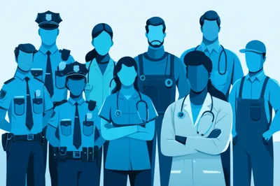 Illustration blue - Image 1