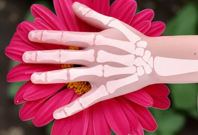 Illustration emaciated