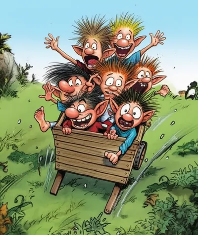 Illustration trolls - Image 1