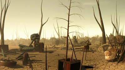 Illustration wasteland - Image 1