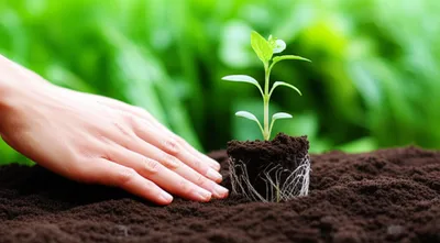 Визуальная иллюстрация слова «planted» - Посадить, сажать