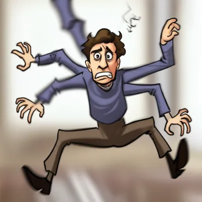 Illustration flailing - Image 1