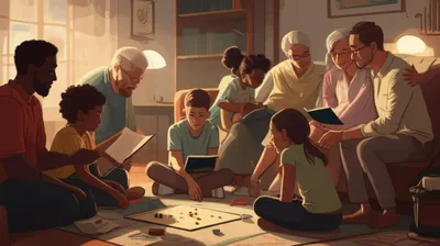 Illustration familiar - Image 1