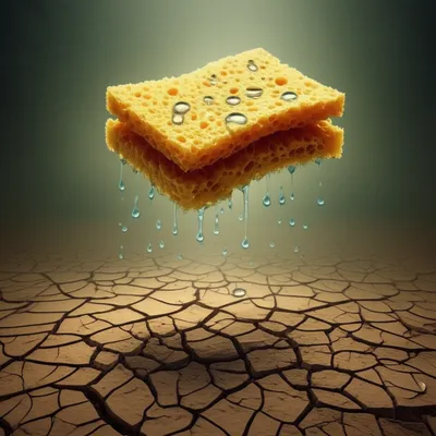 Illustration sponged - Image 1