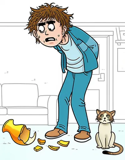 Illustration excusing - Image 2