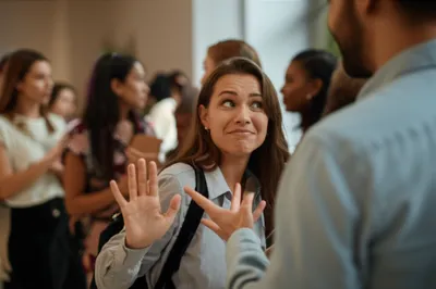 Illustration buttonholed