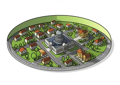 Illustration municipality