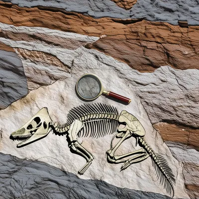 Illustration fossilize - Image 1