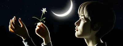 Illustration mooning - Image 1