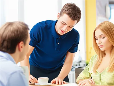 Illustration waiter - Image 1