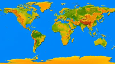 Illustration continents - Image 1