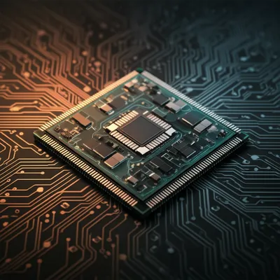 Illustration microprocessor