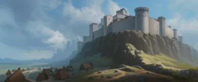 Illustration fortress - Image 1