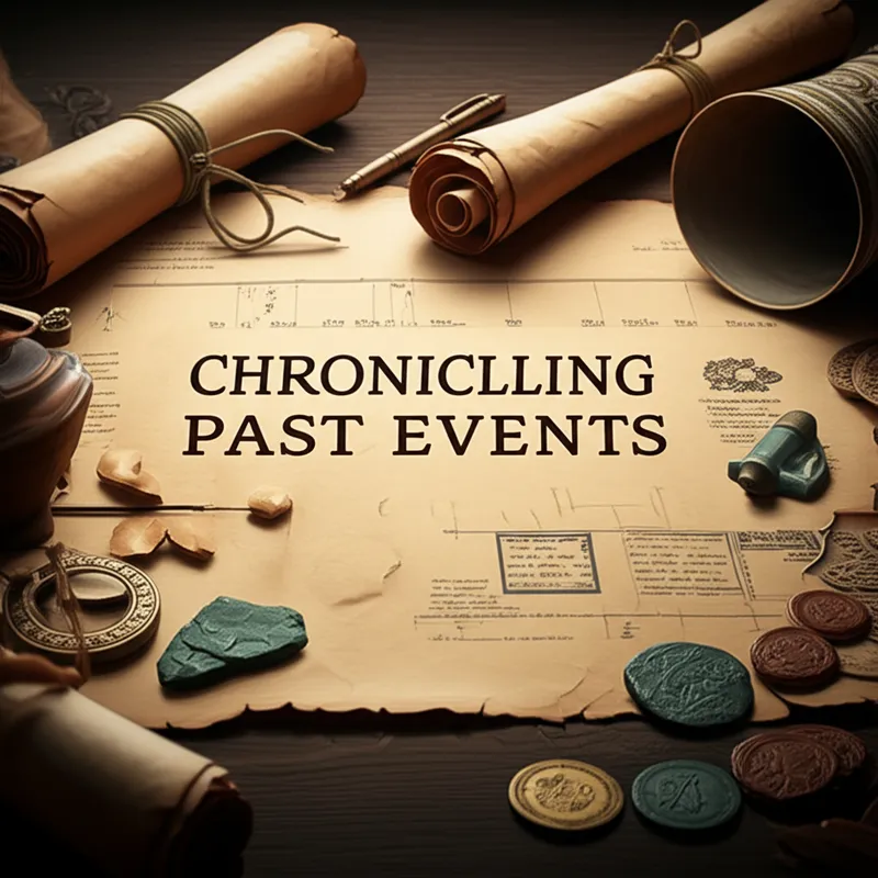 توضيح مرئي للكلمة "historian" - مؤرخ، كاتب تاريخي