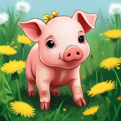 Illustration piggy - Image 1