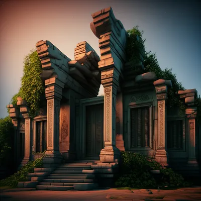 Illustration ruin - Image 1