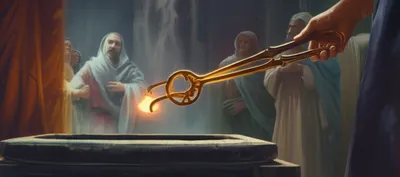 Illustration tongs - Image 1