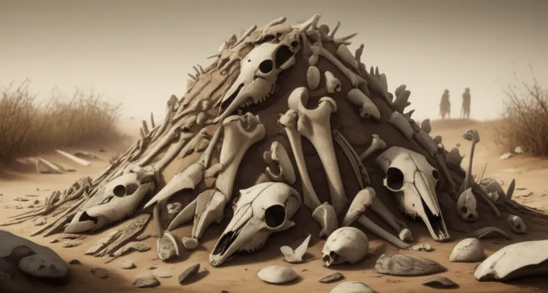 Визуальная иллюстрация midden: Доисторическая куча костей и раковин - Изображение 1